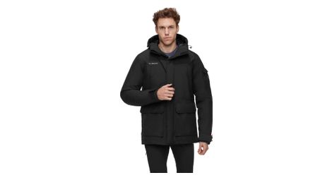Parka Mammut Obelisk Gore-Tex Thermo Negro, Hombre