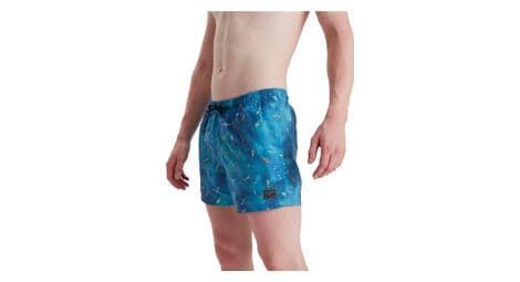 Short de bain speedo eco dig printed leisure 14 bleu vert