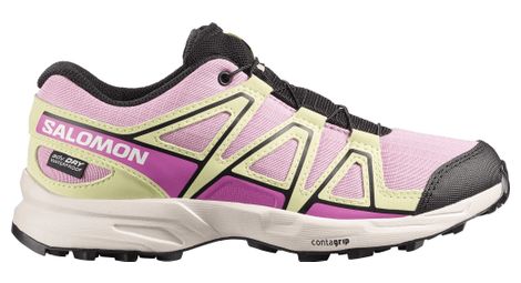 Chaussures Trail Salomon Speedcross Waterproof Rose/Jaune Enfant