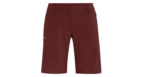 Short femme salewa talvena rouge bordeaux