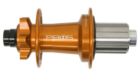 Bujes traseros hope pro 5 e-bike de 32 agujeros | boost 12x148 mm | 6 agujeros | naranja