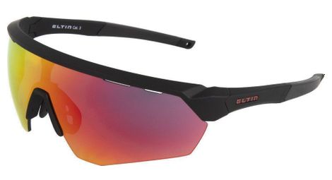 Lunettes eltin killer noir mat et rouge