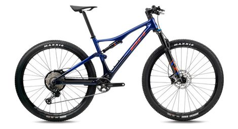 Bh lynx race lt 6.0 shimano deore/xt 12v 29'' bicicleta de montaña con suspensión total azul l / 175-189 cm
