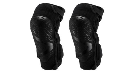 Leatt 3df 5.0 zip short knee guards black