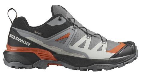 Chaussures de randonnée salomon x ultra 360 gtx gris noir rouge