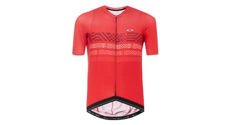 Oakley endurance jersey ss línea roja