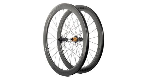 Paire de roues progress a-prime disc boyau noir | 12x100/12x142 | center lock