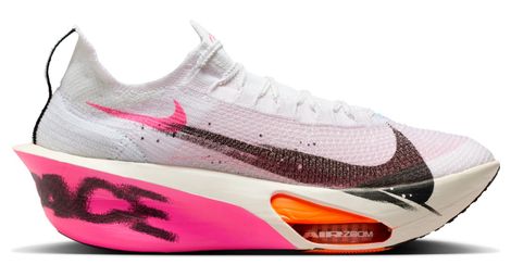 Chaussures Running Nike Alphafly 3 Blanc/Noir/Rose Homme