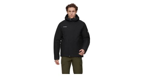 Mammut Treeline Thermo Hooded Regenjacke Schwarz Mann
