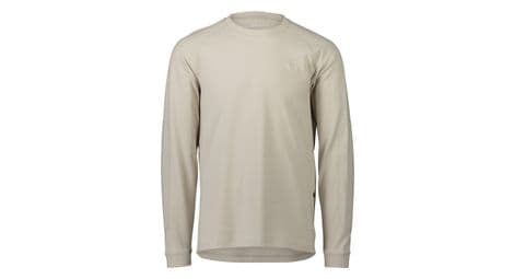 Poc poise girocollo jersey beige chiaro