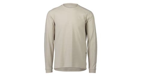 Maillot manches longues poc poise crew neck light beige