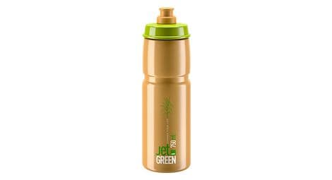 Botella de agua elite jet green 750 ml marrón / verde