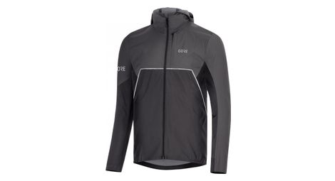 Gore wear r7 partial gore-tex infinium hooded jacket black grey