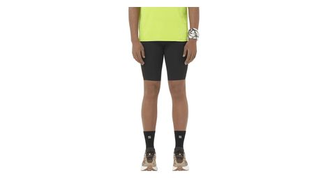 salomon sense stow 9in men s black running shorts
