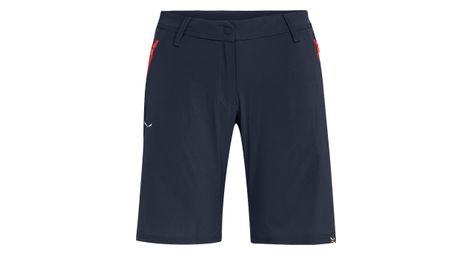 Salewa women's talvena shorts blue