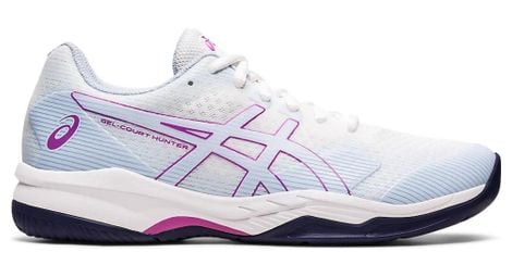 Chaussures de running asics gel-court hunter 2 blanc homme