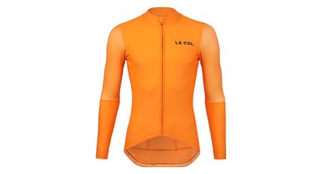 Maillot manches longues le col pro aero orange