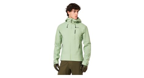 Oakley elements ultra shell long sleeve jacket light green xl