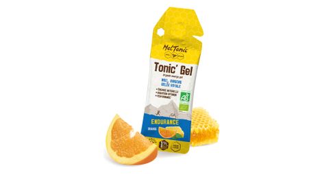 Gel énergétique bio meltonic tonic' gel endurance orange - 20g