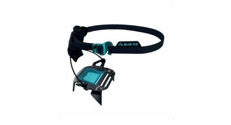 Coppia di 2 blocchi posteriori in alluminio per tacchetti Harfang Blue Ice