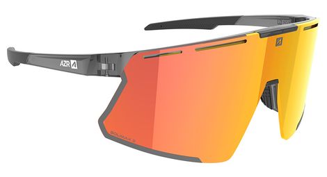 Lunettes azr vision rx noir crystal/rouge + ecran incolore