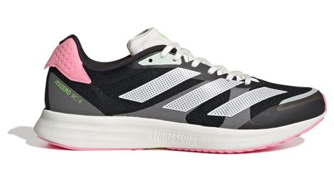 Adidas running adizero rc 4 black pink women's shoes
