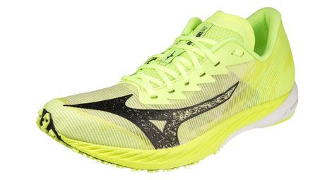 Chaussures runnig de course mizuno  duel  homme jaune v2