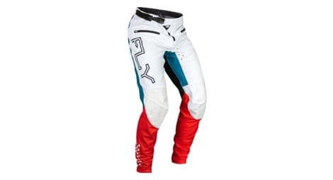 Fly racing fly rayce pantaloni blu/bianco/rosso