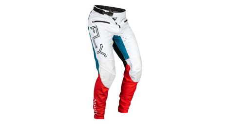 Pantalon fly racing fly rayce bleu blanc rouge 34 us