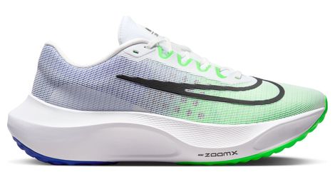 Nike zoom fly 5 running shoes white green blue