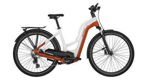 Vtc électrique bergamont e-horizon edition ltd amsterdam shimano deore 10v 750wh 700mm blanc/orange