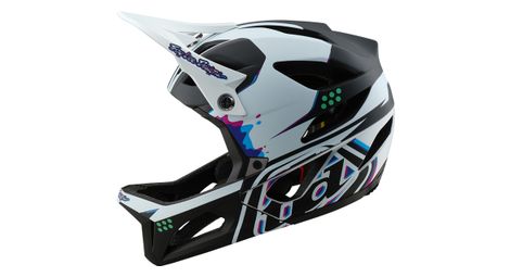 Casque intégral troy lee designs stage mips blanc/noir