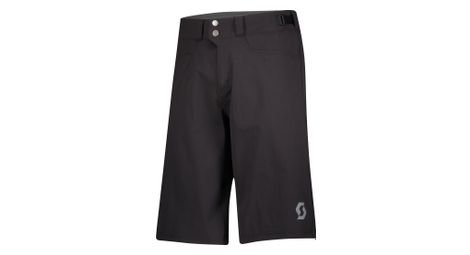 Pantaloncini scott trail flow da uomo con pelle nera