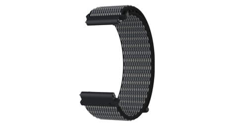 Correas de nylon negro coros 20 mm