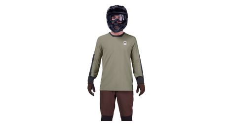 Maillot manches longues fox defend thermal vert