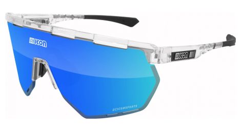 Scicon sports aerowing lunettes de soleil de performance sportive (multimirror bleu scnpp/briller)