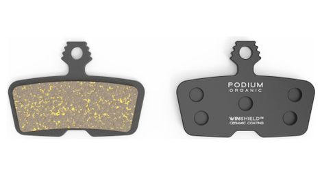 Paire de plaquettes amp podium - sram code - revêtement ceramic/organique