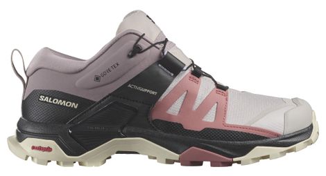 damen wanderschuhe salomon x ultra 4 gtx pink schwarz