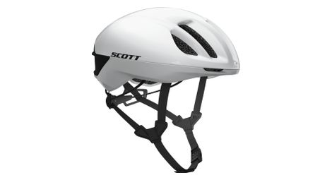 Casco de carretera scott cadence plus mips blanco