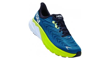 Chaussures de Running Hoka One One Arahi 6 Bleu Vert