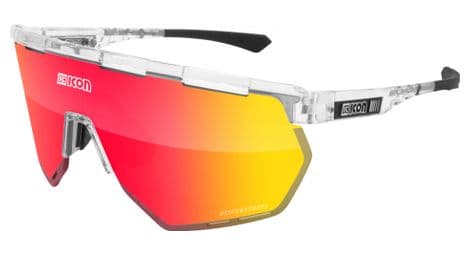 Scicon sports aerowing lunettes de soleil de performance sportive (scnpp multimorror rouge/briller)