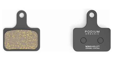 Paire de plaquettes amp podium - shimano dura-ace/ultegra/xtr m9100 - revêtement ceramic/organique