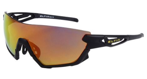 Lunettes eltin oversize noir et jaune