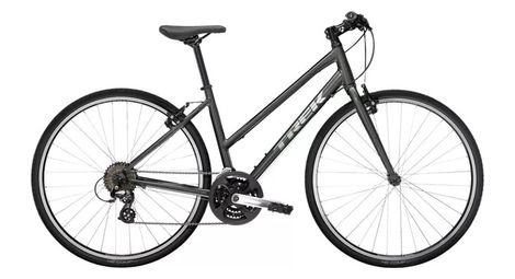 Vélo de ville femme trek fx 1 stagger shimano altus 7v 2023 gris