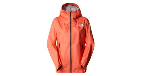 Veste imperméable femme the north face summit papsura orange