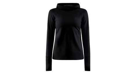 Craft adv charge hoodie black women