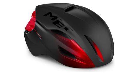 Casque aero met manta mips noir rouge metallise mat brillant