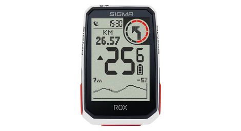 Compteur gps sigma rox 4.0 blanc