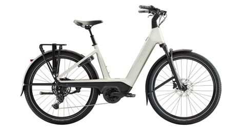 Vélo de Ville Électrique Trek Charter+ 4 R9 Lowstep Shimano Cues 9V 800Wh 700 mm Blanc 2026