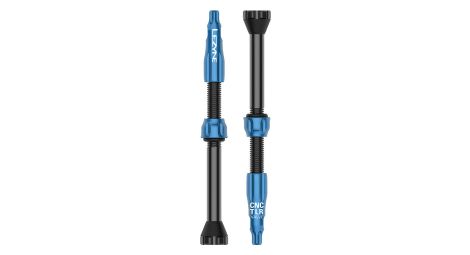 Valve lezyne tubeless cnc 60 mm bleu